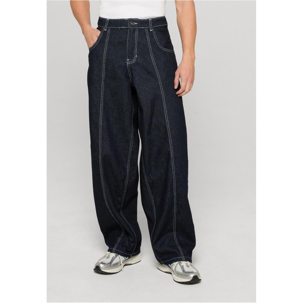 Rocawear - BLUEPRINT Baggy Denim Wijde broek - Blauw